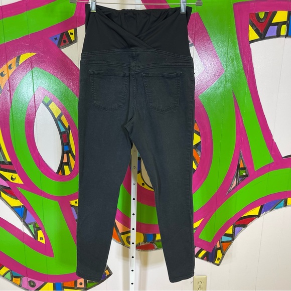 Isabel Maternity, Skinny Over the Belly Jeans, Black. Size 6. Good used cond! - Picture 3 of 5